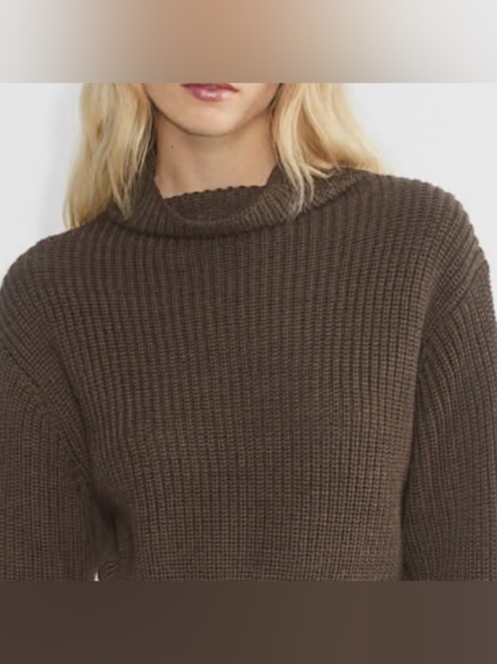 Wilfred merino wool, cowl neck, long sweater. Oversized Sml. 100% merino wool